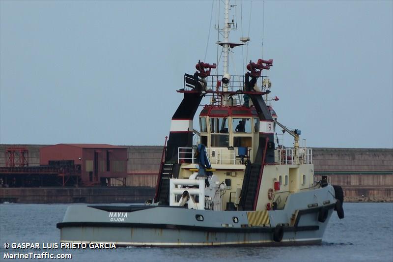 navia (Tug) - IMO 9184471, MMSI 224164000, Call Sign EATZ under the flag of Spain