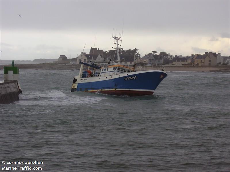 bara dous (Fishing vessel) - IMO , MMSI 227372000, Call Sign FGPD under the flag of France