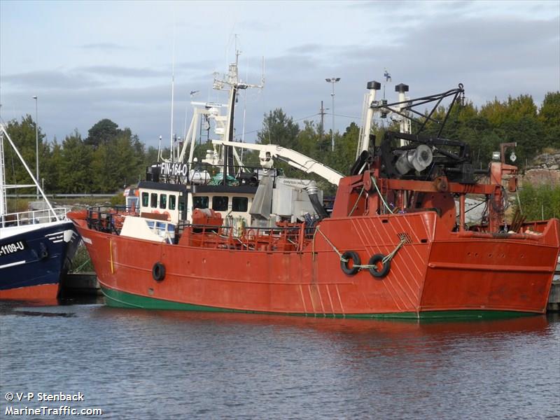 menhaden (Fishing Vessel) - IMO 7817153, MMSI 230122280, Call Sign OJLM under the flag of Finland