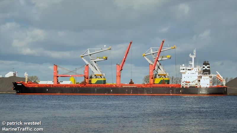 arkadia (Bulk Carrier) - IMO 9590797, MMSI 230624000, Call Sign OJPB under the flag of Finland