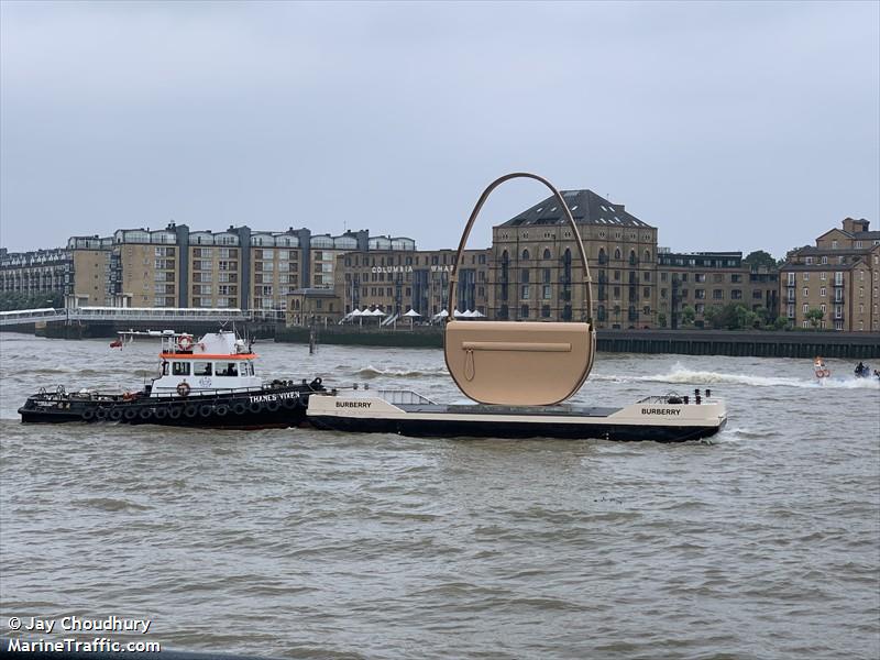 thames vixen (Tug) - IMO , MMSI 235024025, Call Sign MPMK3 under the flag of United Kingdom (UK)