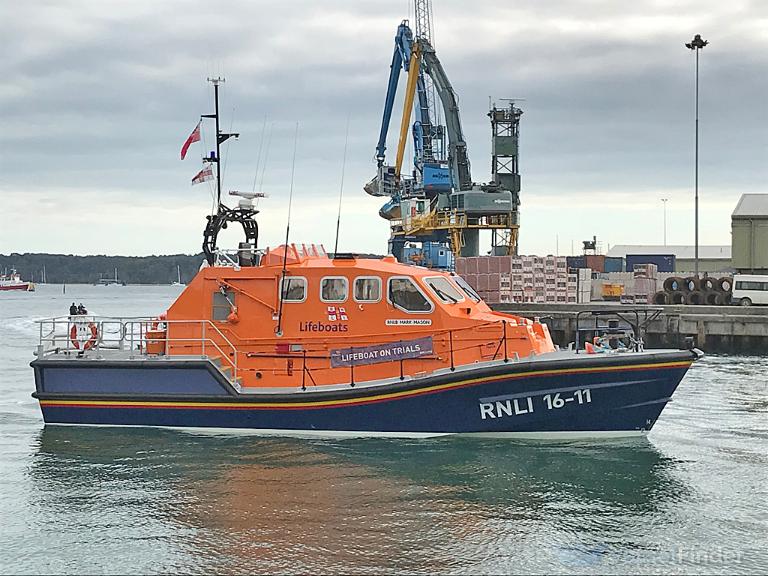 rnli lifeboat 16 11 (SAR) - IMO , MMSI 235050567, Call Sign MRHM9 under the flag of United Kingdom (UK)