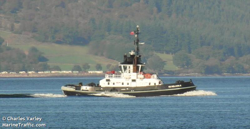sd reliable (Tug) - IMO 9533402, MMSI 235070759, Call Sign 2BZL7 under the flag of United Kingdom (UK)