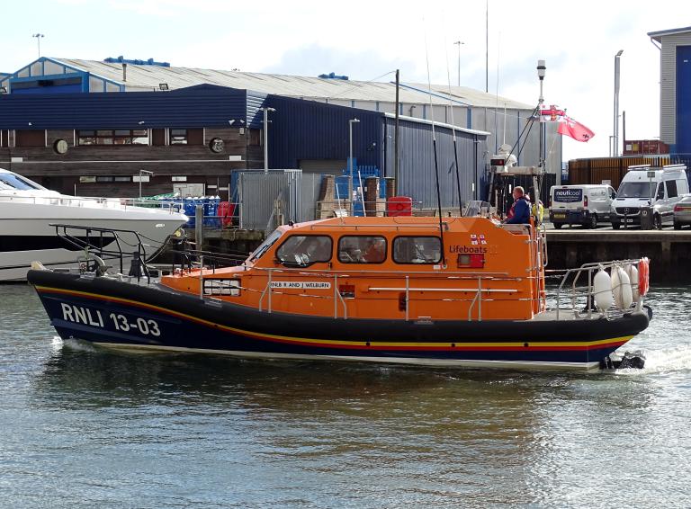 rnli lifeboat 13-03 (SAR) - IMO , MMSI 235101096, Call Sign 2GWM4 under the flag of United Kingdom (UK)