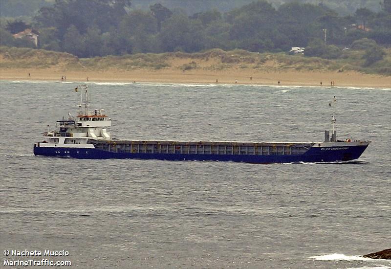 celtic endeavour (General Cargo Ship) - IMO 9171072, MMSI 235109905, Call Sign 2IHX7 under the flag of United Kingdom (UK)