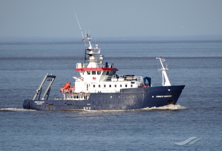 prince madog (Research Vessel) - IMO 9229611, MMSI 235234000, Call Sign ZNLJ5 under the flag of United Kingdom (UK)