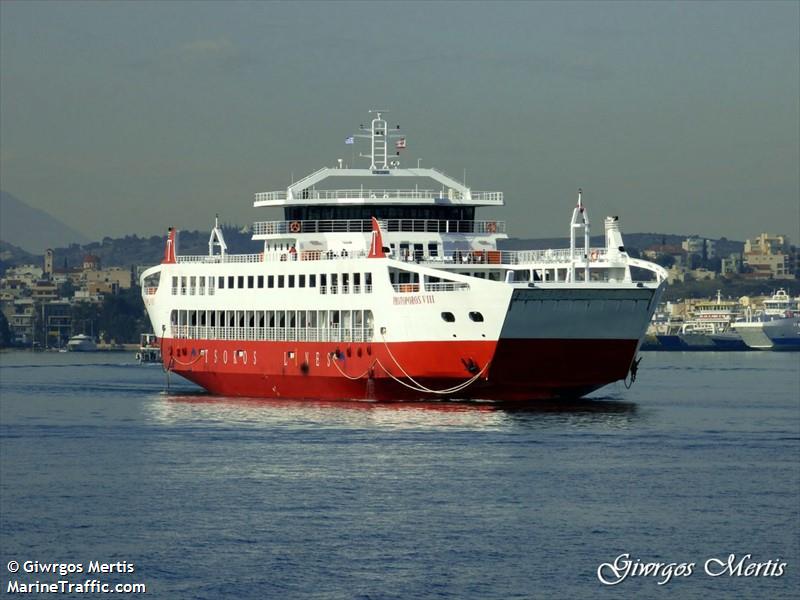 dimitrios x. (Passenger/Ro-Ro Cargo Ship) - IMO 9803730, MMSI 239965400, Call Sign SVA7053 under the flag of Greece