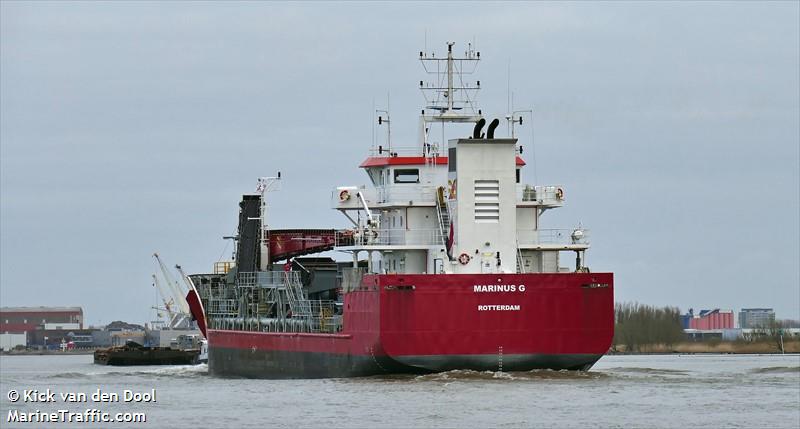 marinus g (Hopper Dredger) - IMO 9566318, MMSI 244130717, Call Sign PDFT under the flag of Netherlands