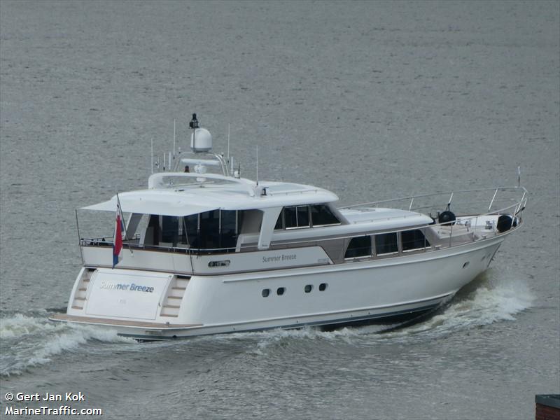summer breeze (Pleasure craft) - IMO , MMSI 244650460, Call Sign PB3586 under the flag of Netherlands