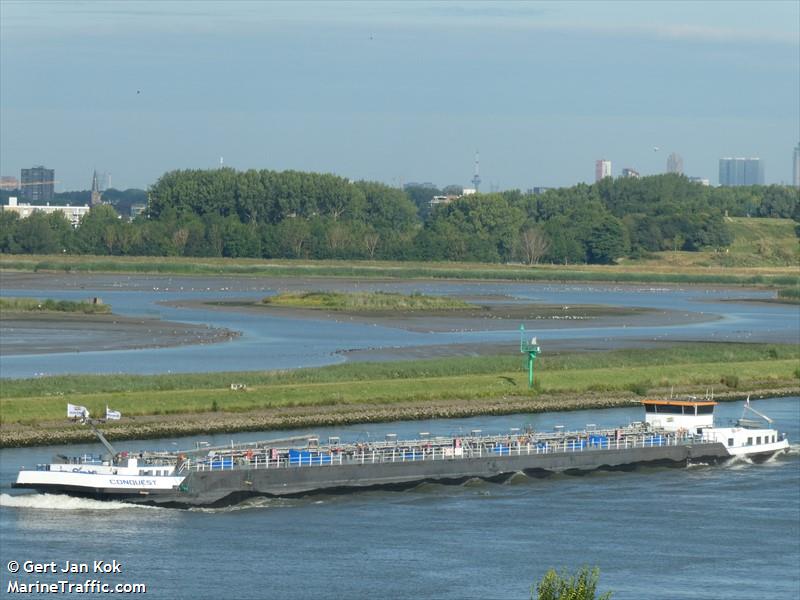 conquest (Tanker) - IMO , MMSI 244690563, Call Sign PB6763 under the flag of Netherlands