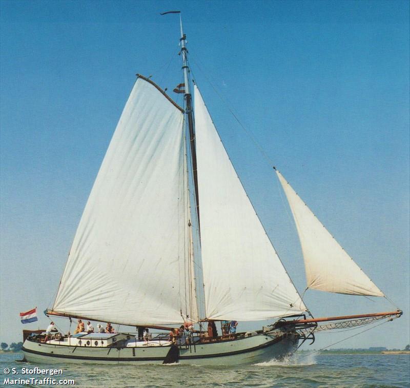 anna van nieuwkoop (Passenger ship) - IMO , MMSI 244710733, Call Sign PE7422 under the flag of Netherlands
