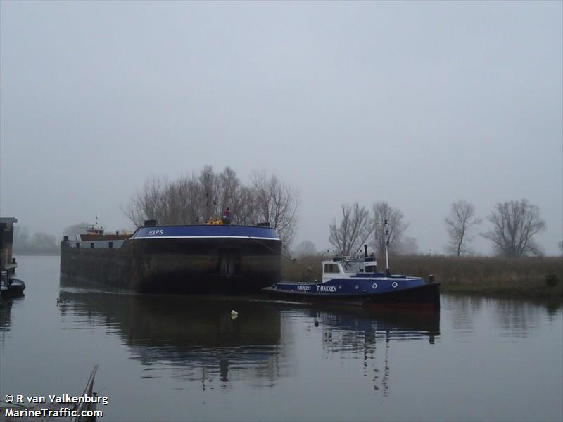 t makken (Tug) - IMO , MMSI 244780485, Call Sign PI2969 under the flag of Netherlands