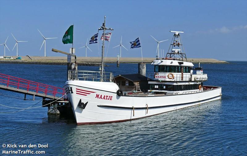 maatje (Yacht) - IMO 7528063, MMSI 244790471, Call Sign PCBL under the flag of Netherlands