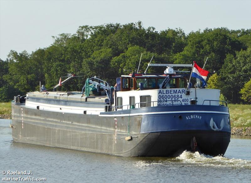 albemar (Cargo ship) - IMO , MMSI 244830955, Call Sign PH8105 under the flag of Netherlands