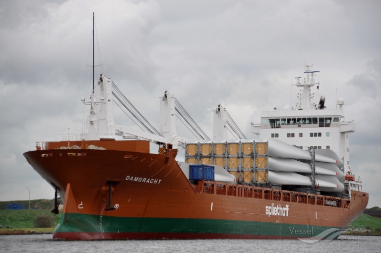 damgracht (General Cargo Ship) - IMO 9420784, MMSI 245955000, Call Sign PBOF under the flag of Netherlands