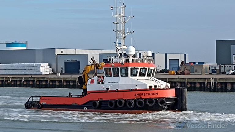 amerstroom (Tug) - IMO 9665023, MMSI 246877000, Call Sign PCQF under the flag of Netherlands