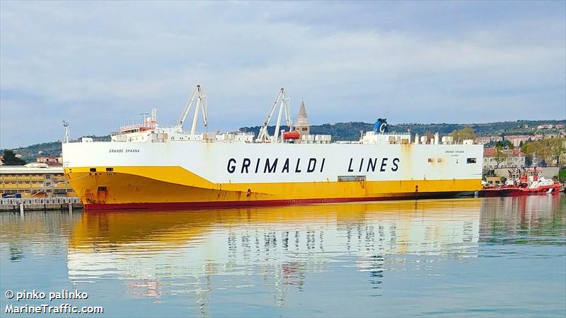 grande spagna (Vehicles Carrier) - IMO 9227924, MMSI 247056200, Call Sign IBTD under the flag of Italy