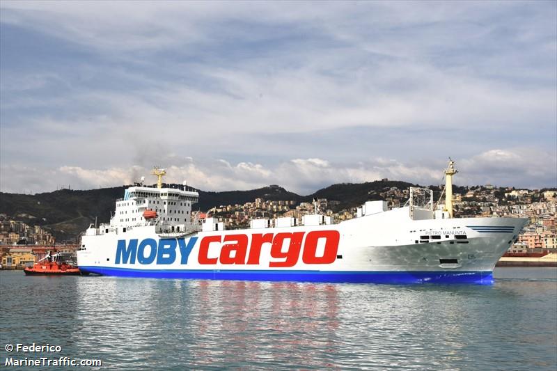 pietro manunta (Ro-Ro Cargo Ship) - IMO 8903155, MMSI 247372500, Call Sign IBNX under the flag of Italy