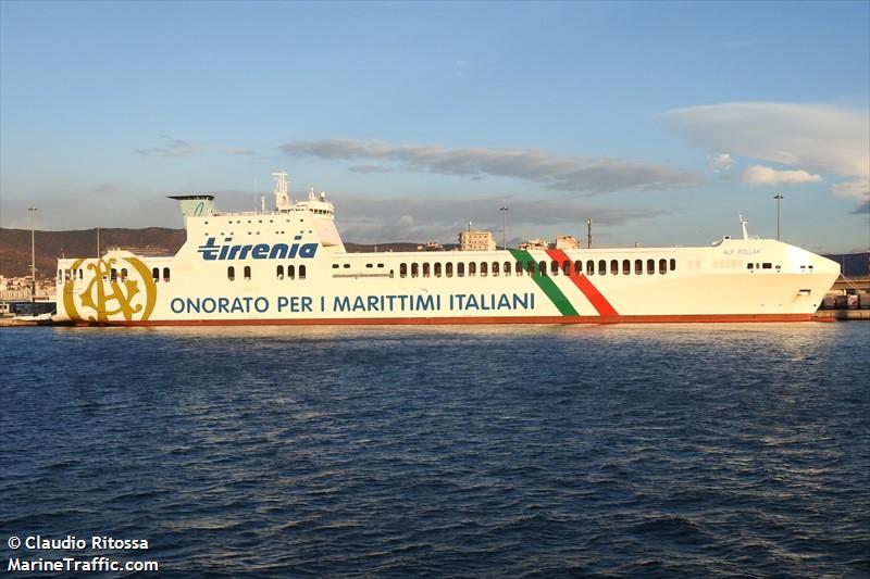 alf pollak (Ro-Ro Cargo Ship) - IMO 9848467, MMSI 247391200, Call Sign IBVA under the flag of Italy