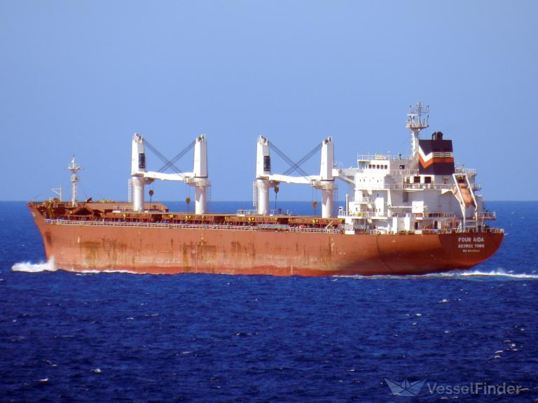 four aida (Bulk Carrier) - IMO 9449340, MMSI 248496000, Call Sign 9HA4676 under the flag of Malta