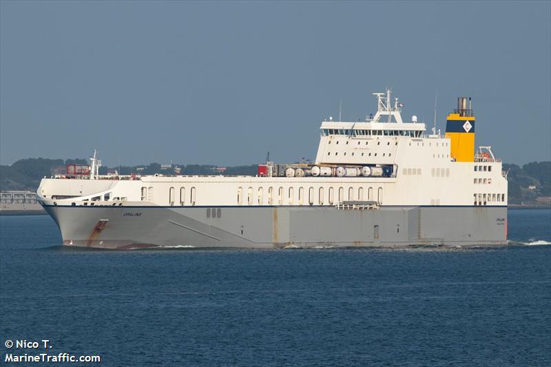 opaline (Ro-Ro Cargo Ship) - IMO 9424869, MMSI 248701000, Call Sign 9HA2478 under the flag of Malta