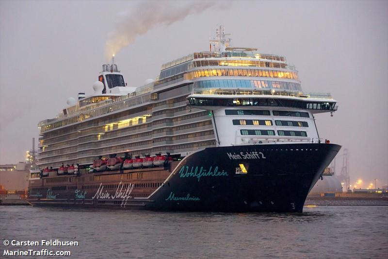 mein schiff 2 (Passenger (Cruise) Ship) - IMO 9783576, MMSI 248956000, Call Sign 9HA4883 under the flag of Malta