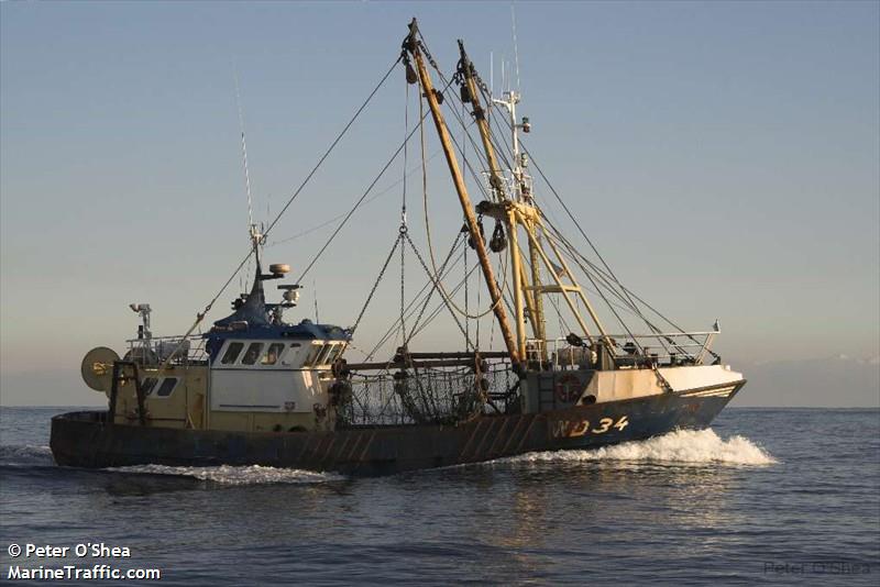 johnny k (Fishing vessel) - IMO , MMSI 250000135, Call Sign EI2492 under the flag of Ireland