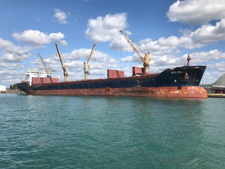 helena g (Bulk Carrier) - IMO 9358383, MMSI 255806030, Call Sign CQIP5 under the flag of Madeira