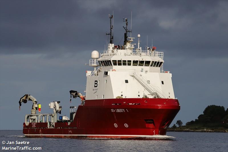 sea liberty 1 (Fishing Support Vessel) - IMO 9576193, MMSI 257539000, Call Sign LGFP under the flag of Norway
