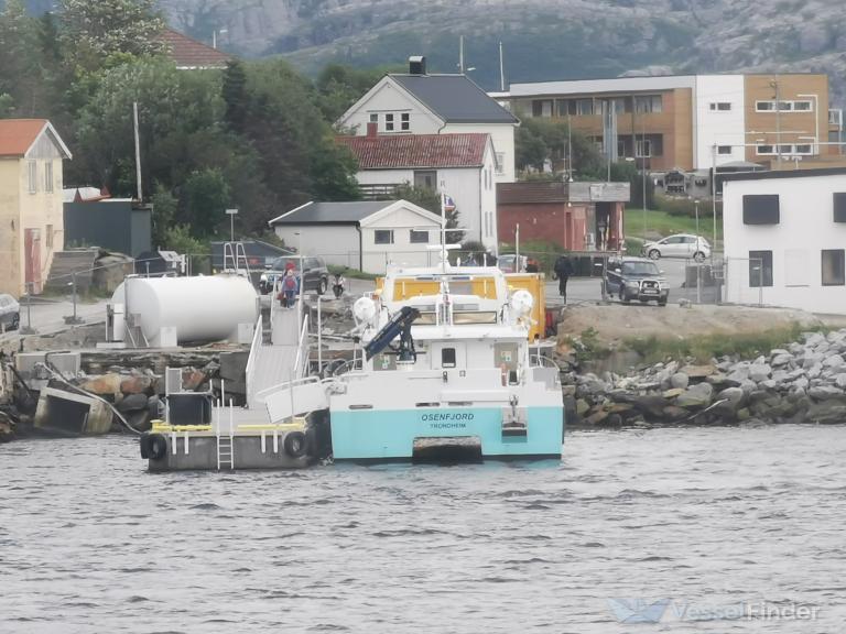 osenfjord (HSC) - IMO , MMSI 257560900, Call Sign LKRF under the flag of Norway