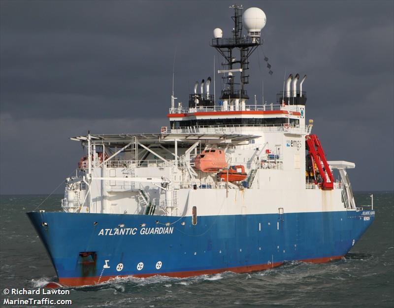atlantic guardian (Cable Layer) - IMO 9239355, MMSI 257591000, Call Sign LAEU6 under the flag of Norway