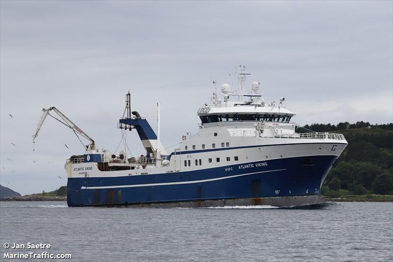 atlantic viking (Fishing Vessel) - IMO 9652806, MMSI 258943000, Call Sign LDCO under the flag of Norway