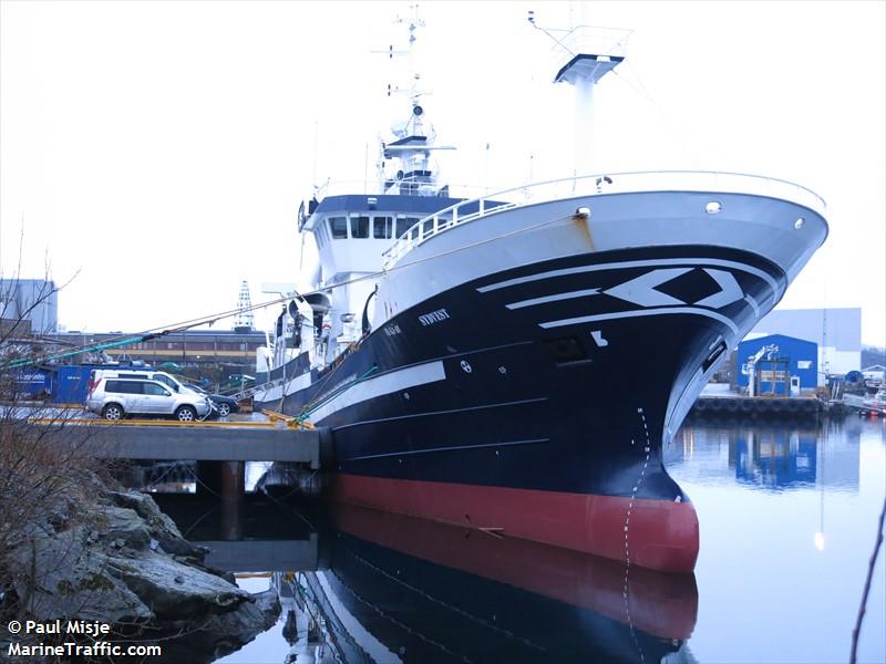 sydvest (Fishing Vessel) - IMO 9194323, MMSI 259655000, Call Sign LLAS under the flag of Norway