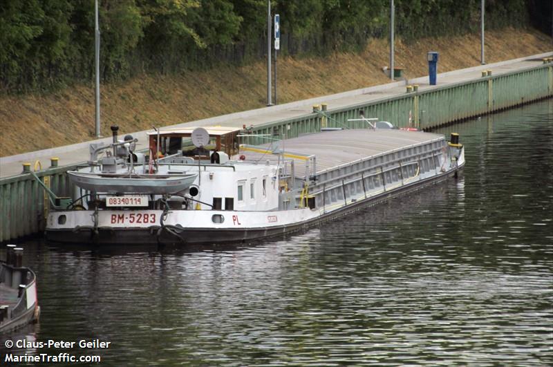 bm 5283 (Cargo ship) - IMO , MMSI 261186162, Call Sign SR6162 under the flag of Poland