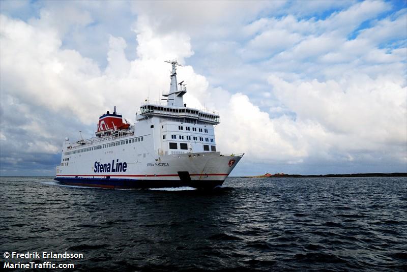 stena nautica (Passenger/Ro-Ro Cargo Ship) - IMO 8317954, MMSI 265859000, Call Sign SGQU under the flag of Sweden