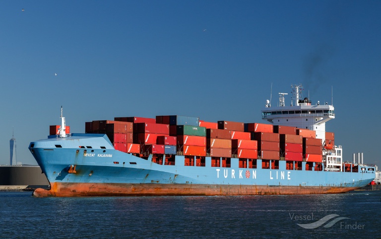 nevzat kalkavan (Container Ship) - IMO 9365867, MMSI 271042759, Call Sign TCMO2 under the flag of Turkey