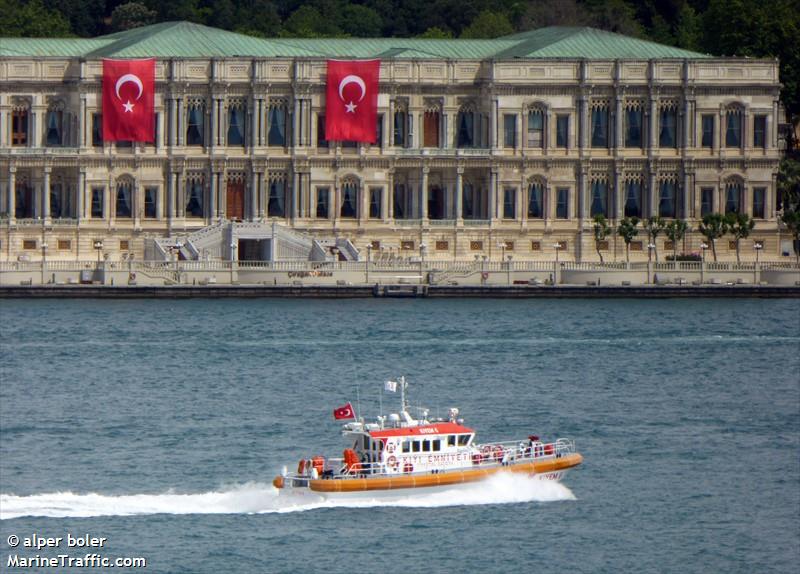 kiyem 6 (SAR) - IMO , MMSI 271044344, Call Sign TCA3830 under the flag of Turkey