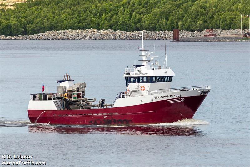 vladimir petrov (Fish Carrier) - IMO 9139567, MMSI 273218730, Call Sign UBTT3 under the flag of Russia
