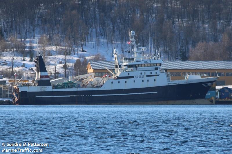 sapphire 2 (Fishing Vessel) - IMO 8702680, MMSI 273355290, Call Sign UDHT under the flag of Russia