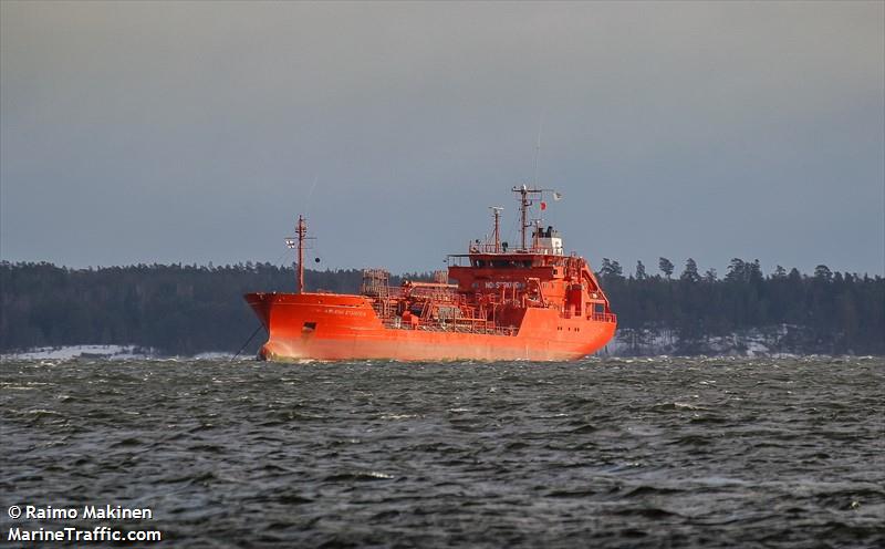 kord arctic (Chemical/Oil Products Tanker) - IMO 9036272, MMSI 273386120, Call Sign UBZN8 under the flag of Russia