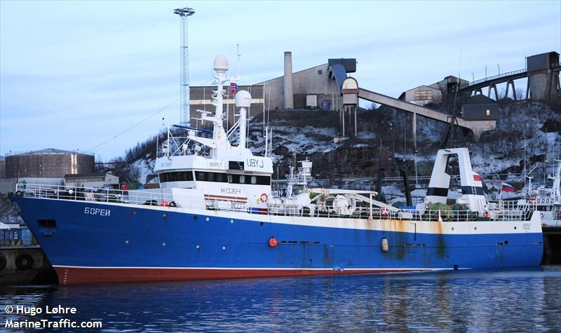 borey (Fishing Vessel) - IMO 7720001, MMSI 273451570, Call Sign UBYJ under the flag of Russia