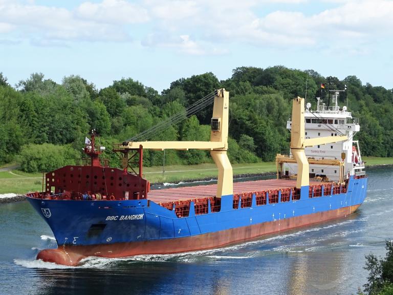 bbc bangkok (General Cargo Ship) - IMO 9437165, MMSI 305512000, Call Sign V2EP9 under the flag of Antigua & Barbuda