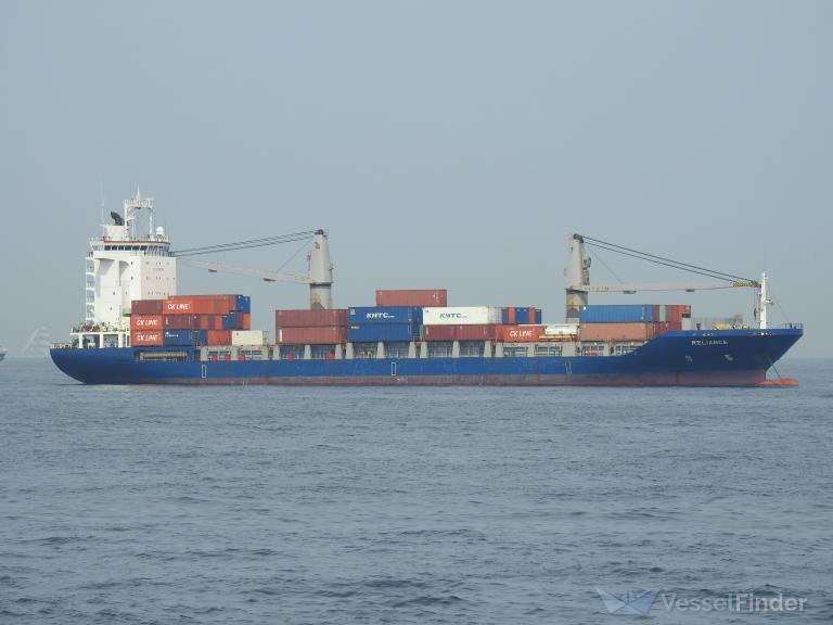 reliance (Container Ship) - IMO 9214927, MMSI 309358000, Call Sign C6QT6 under the flag of Bahamas