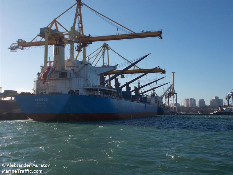 kedros (Bulk Carrier) - IMO 9781700, MMSI 311000621, Call Sign C6DA4 under the flag of Bahamas