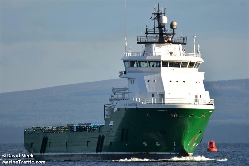 havila aurora (Offshore Tug/Supply Ship) - IMO 9418664, MMSI 311022300, Call Sign C6XU4 under the flag of Bahamas