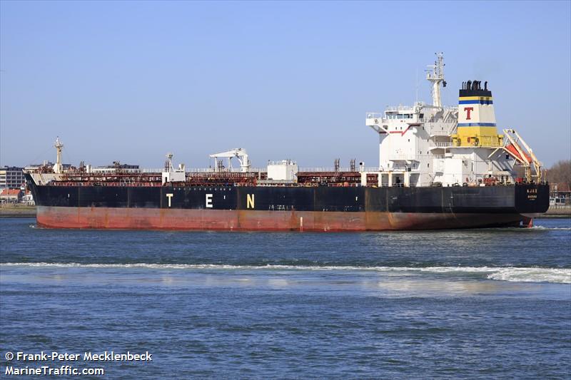 ajax (Chemical/Oil Products Tanker) - IMO 9289518, MMSI 311857000, Call Sign C6TZ6 under the flag of Bahamas