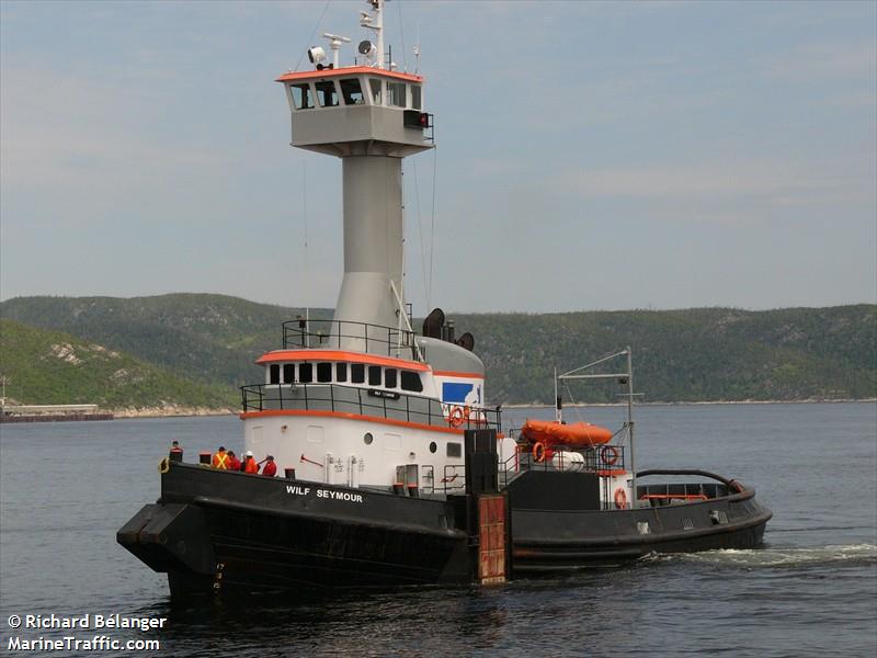 wilf seymour (Pusher Tug) - IMO , MMSI 316003878, Call Sign CFG8081 under the flag of Canada