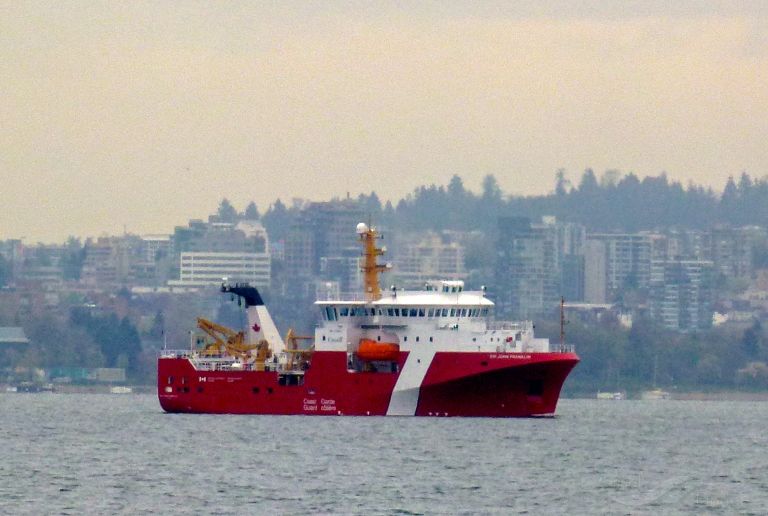 sir john franklin (Fishing Support Vessel) - IMO 9781839, MMSI 316039171, Call Sign VFAM under the flag of Canada