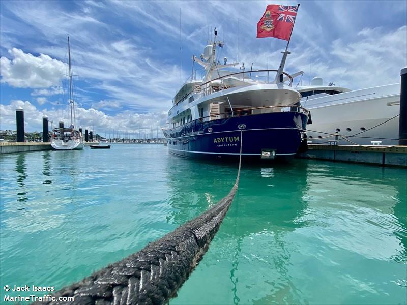 adytum (Yacht) - IMO 1007304, MMSI 319001200 under the flag of Cayman Islands