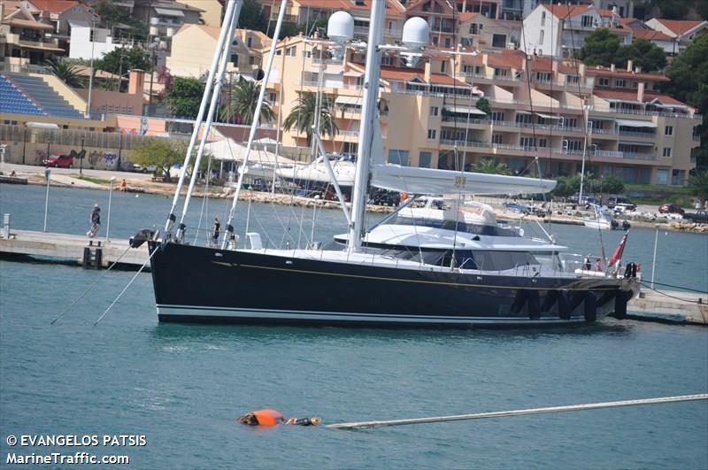 prana (Yacht) - IMO 1008970, MMSI 319100000, Call Sign ZCPK9 under the flag of Cayman Islands